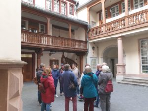 während der Führung durch die Altstadt